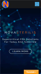 Mobile Screenshot of novasterilis.com